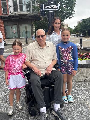 Big Mike, Brenda and their Granddaughters